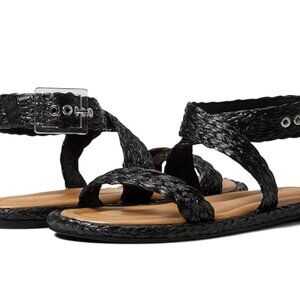Splendid Persia Raffia Woven Ankle Strap Sandals Size 6